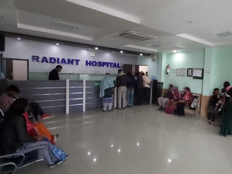 Hospital Registration Counter